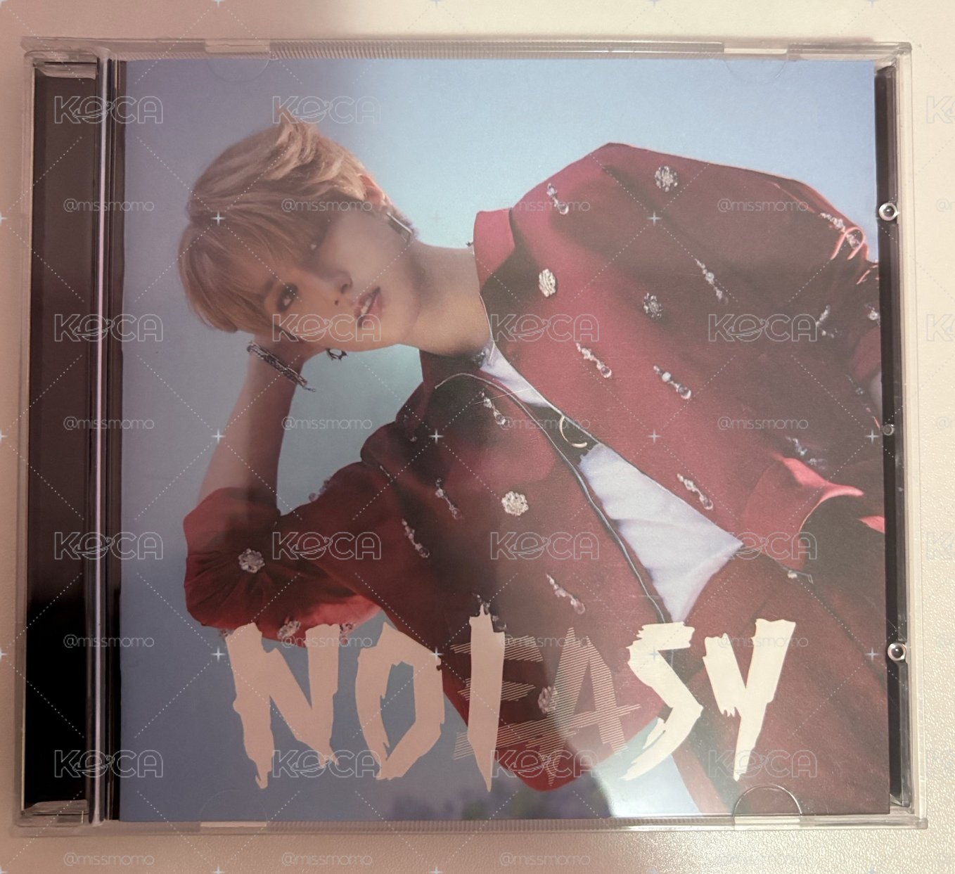Stray kids 韓知城 NOEASY 專輯 空專 單封 Jewel Case ver.