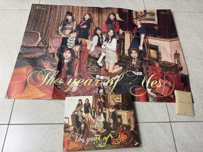 TWICE  The year of Yes 含小卡+預售禮+海報