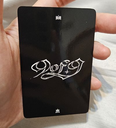 90F9 ARCANA 挖貝 smini 專輯卡 巴倫月，第一版，正反面有瑕疵 