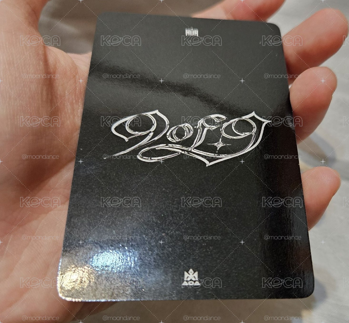 90F9 ARCANA 挖貝 smini 專輯卡 巴倫月，第一版，正反面有瑕疵 