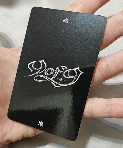 90F9 ARCANA 挖貝 smini 專輯卡 巴倫月，第一版，正反面有瑕疵 