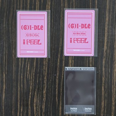 i-dle 迷六 I Feel 塔店1.0特典卡