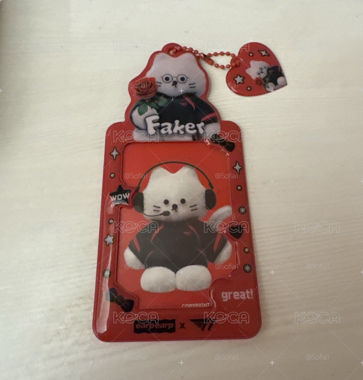faker 卡套