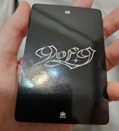 HUR+ 90F9 ARCANA 專輯卡 smini專輯卡，第一版，有瑕疵