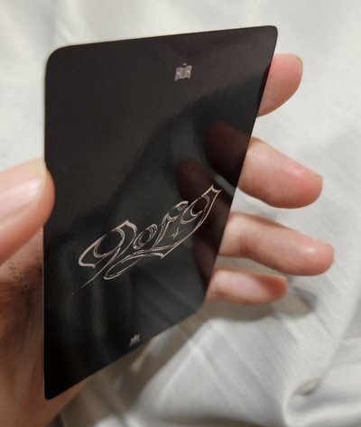HUR+ 90F9 ARCANA 專輯卡 smini專輯卡，第一版，有瑕疵