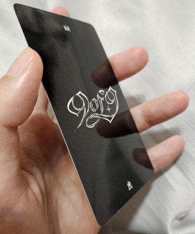 HUR+ 90F9 ARCANA 專輯卡 smini專輯卡，第一版，有瑕疵