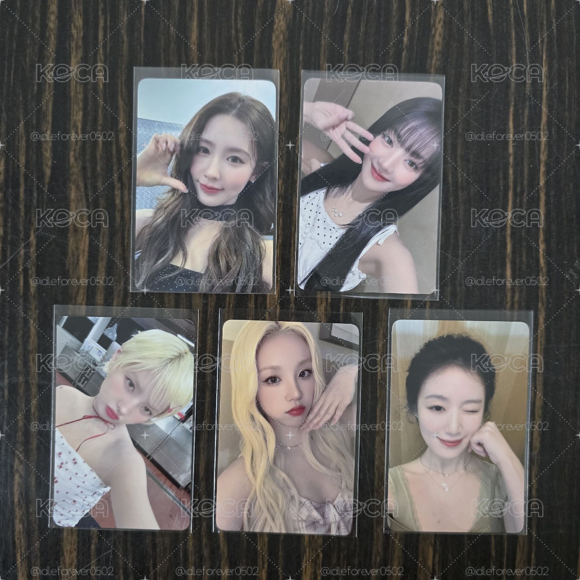 i-dle 迷八 We are Fanme2.0簽售特典卡