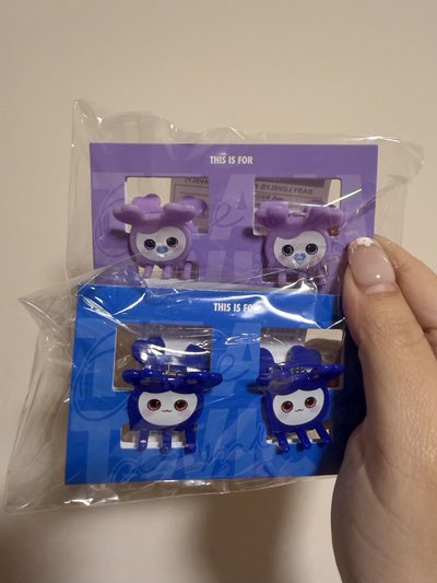 全新 現貨 新國立小髮夾 紗 子