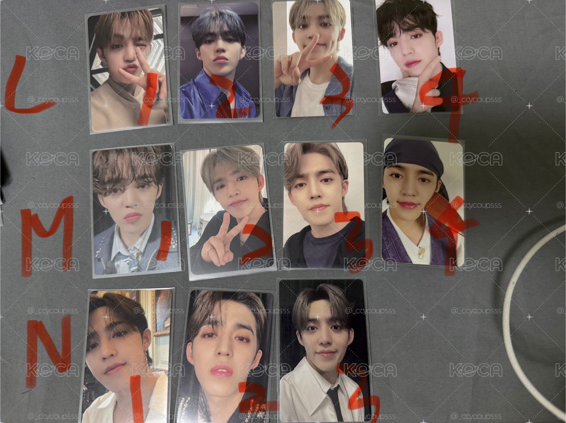 SEVENTEEN S.COUPS 崔勝喆小卡2️⃣
