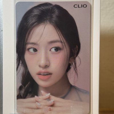 宥真 CLIO代言卡