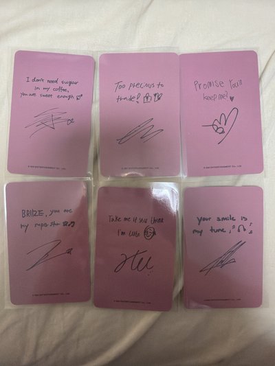 fame ny 馬尼拉簽售卡 更新卡背