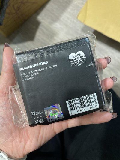 現貨 二期飯咪巧克力工廠戒指 有拆檢