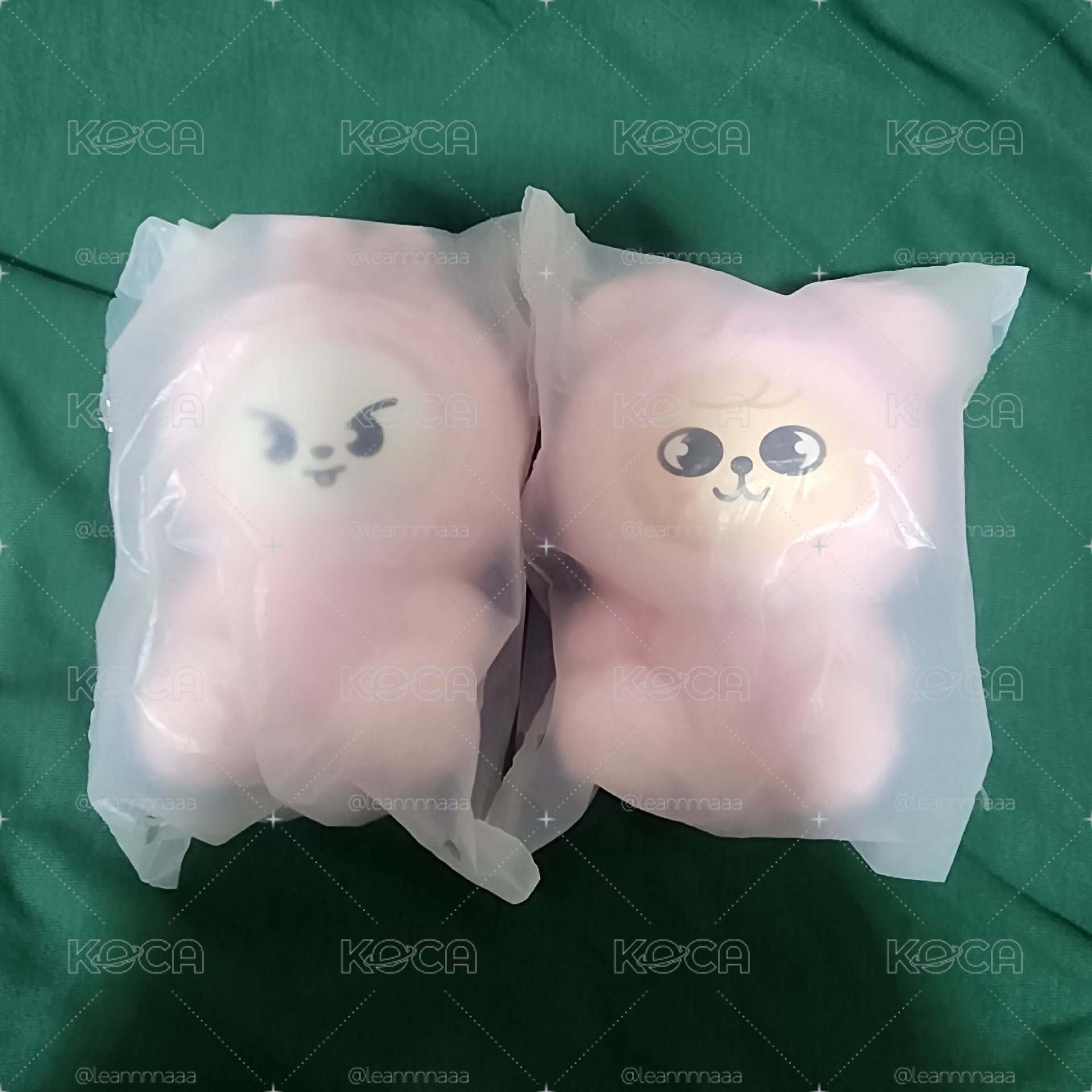 粉色吊飾娃（旻/玟）