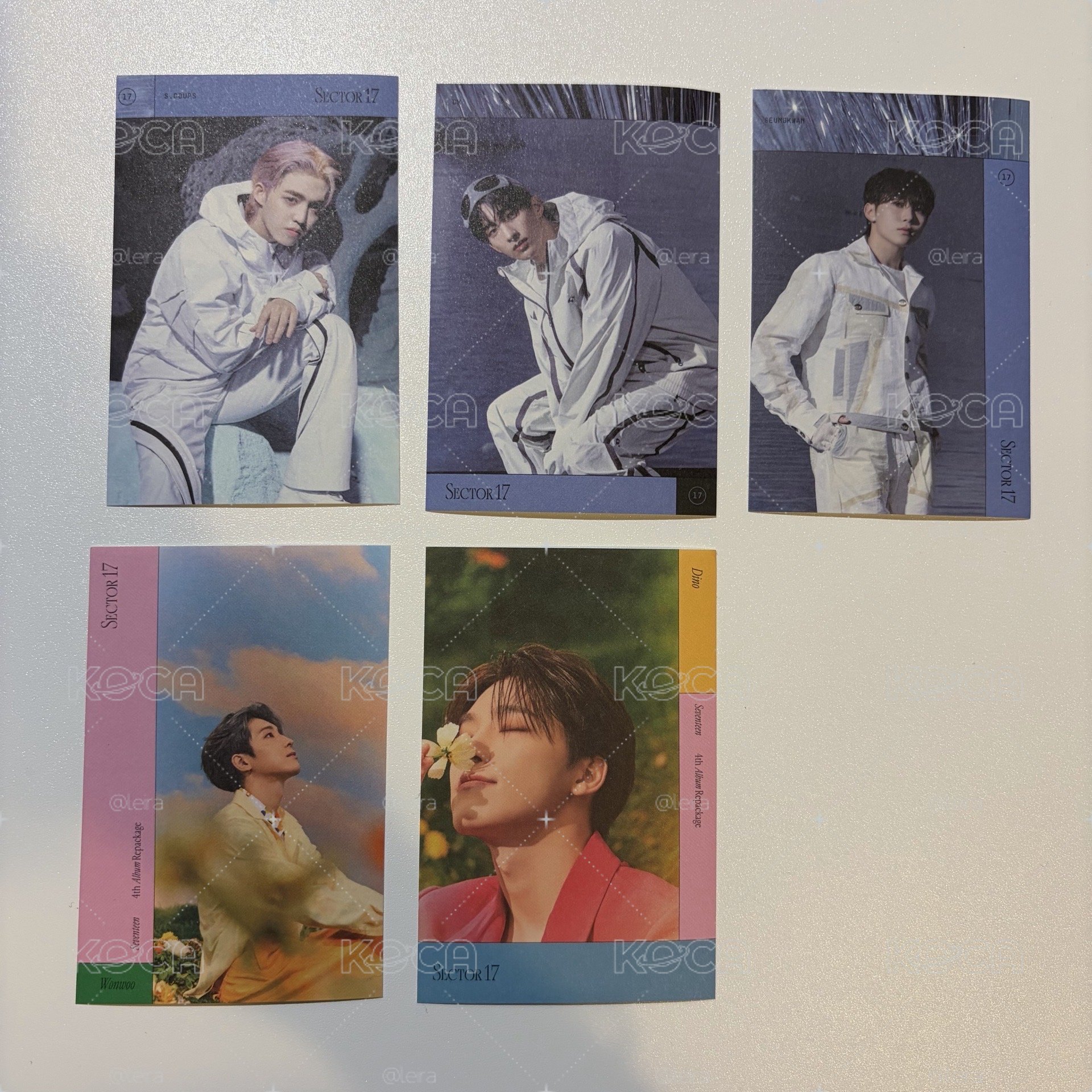💎 SEVENTEEN 正四後續 Sector 17 貼紙