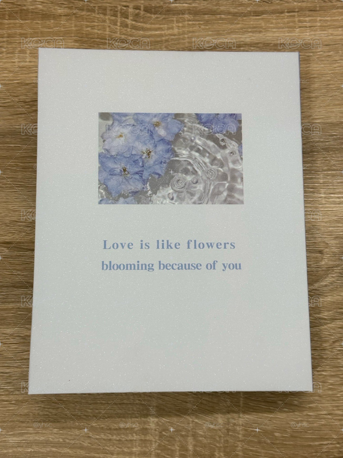 花漾漣漪 a5硬紙板卡冊