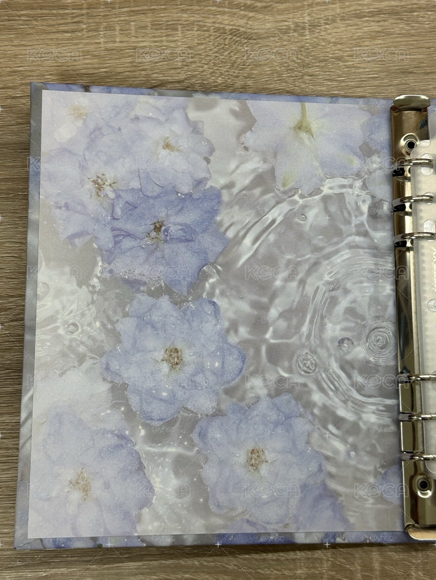 花漾漣漪 a5硬紙板卡冊