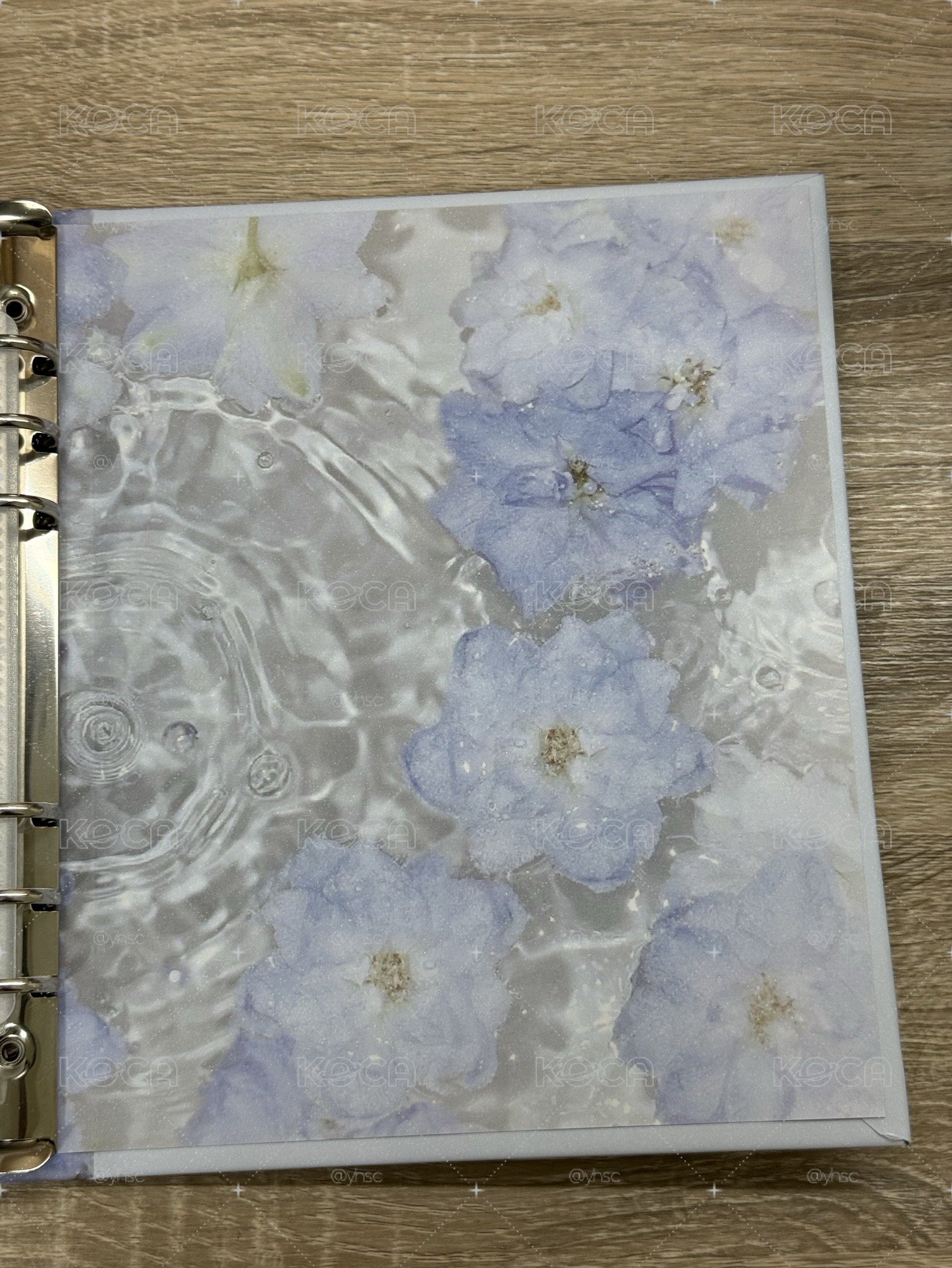 花漾漣漪 a5硬紙板卡冊