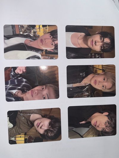 BTS 正五專卡 （除了田柾國其他都有
