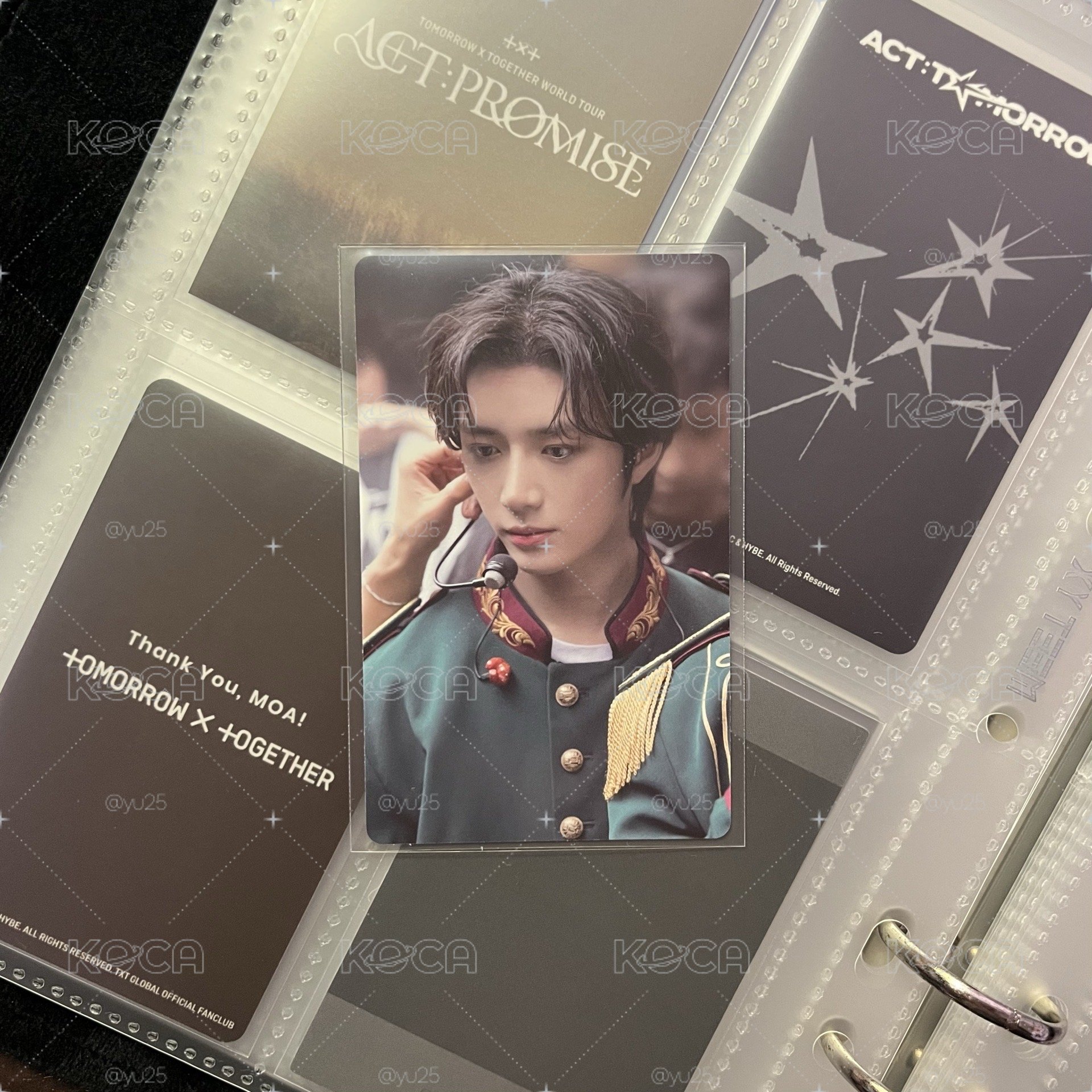 崔杋圭 act: sweet mirage LA 美巡 weverse 特典卡
