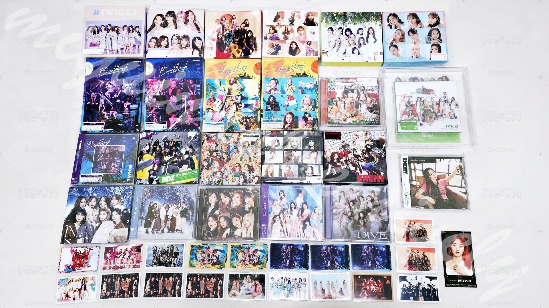 TWICE JP ALBUM SET A 日語空專單曲A區 💿