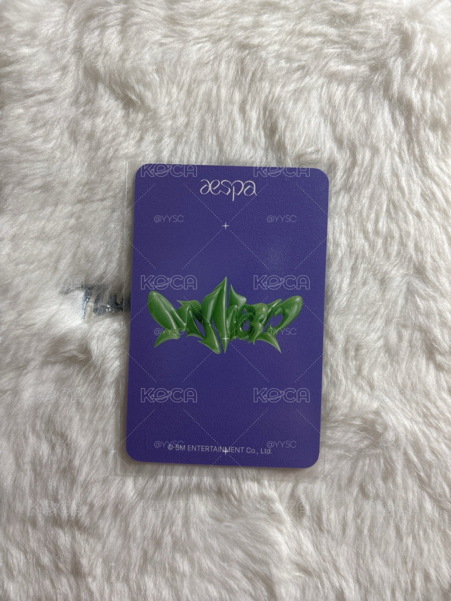 MY WORLD el 特典卡 3.0寧 麻花辮寧