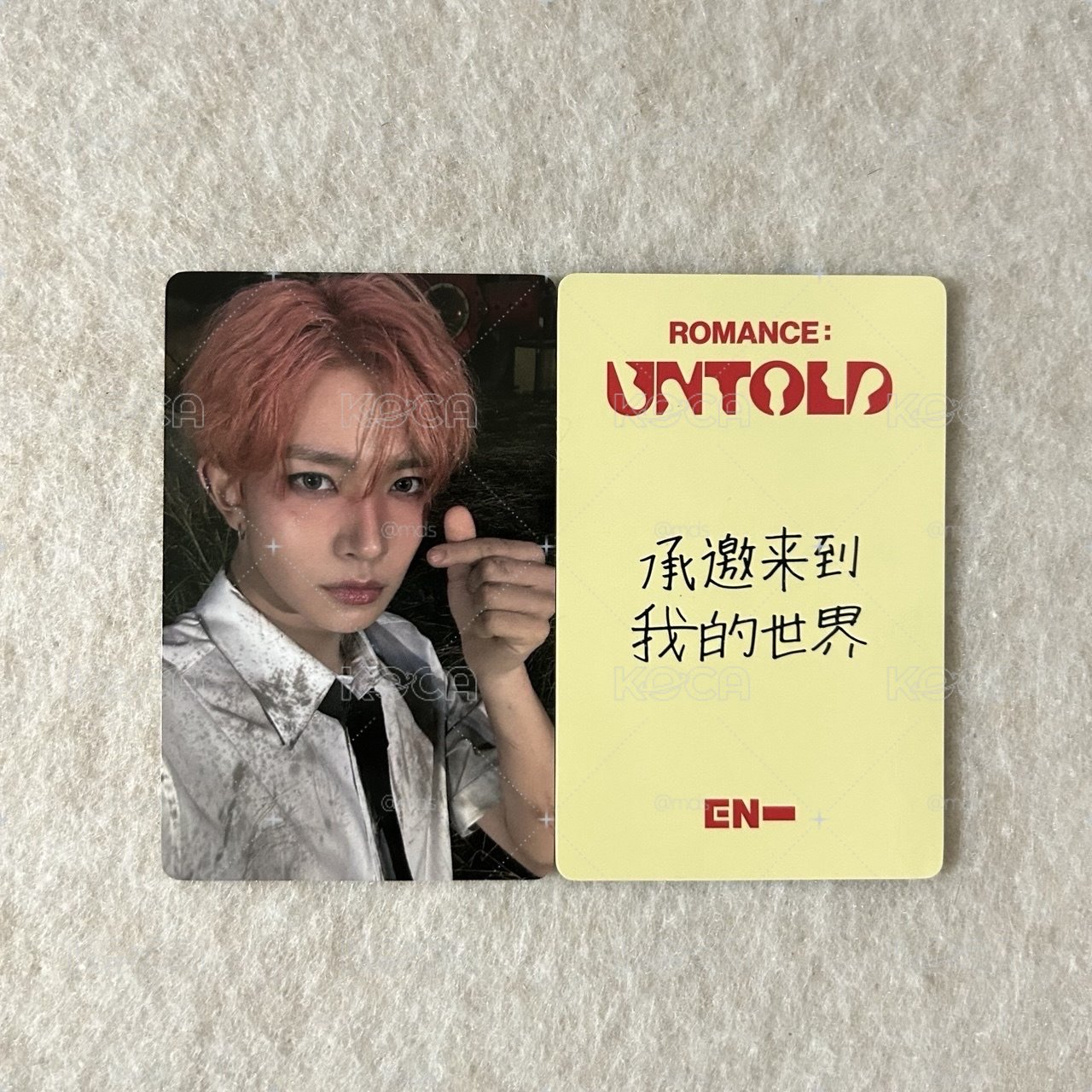 青島羲承中文卡背+任一專卡