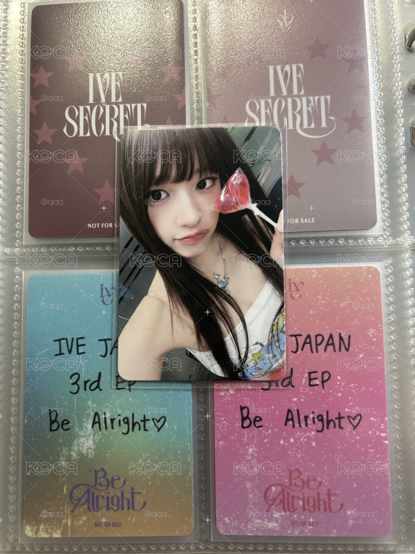 IVE SECRET ms 3.0 簽售卡 