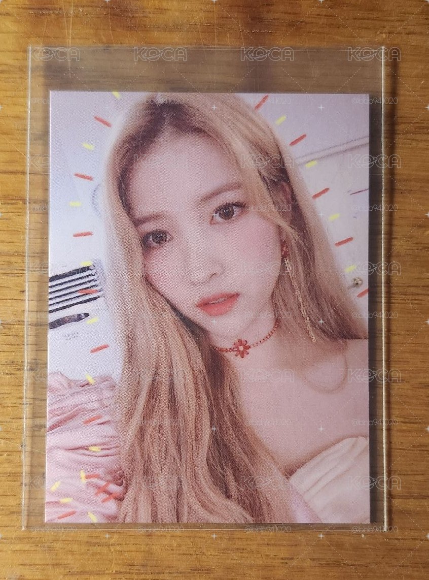 SOWON 打歌卡 