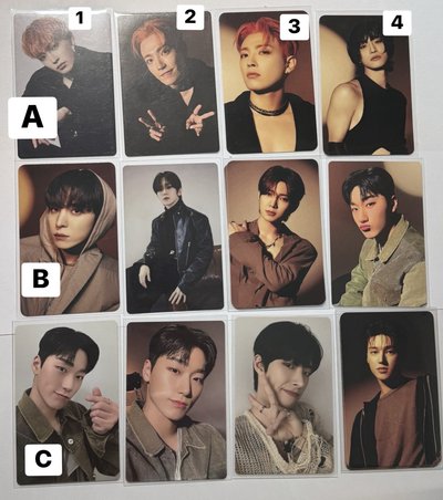 Ateez GH1 GH2專卡