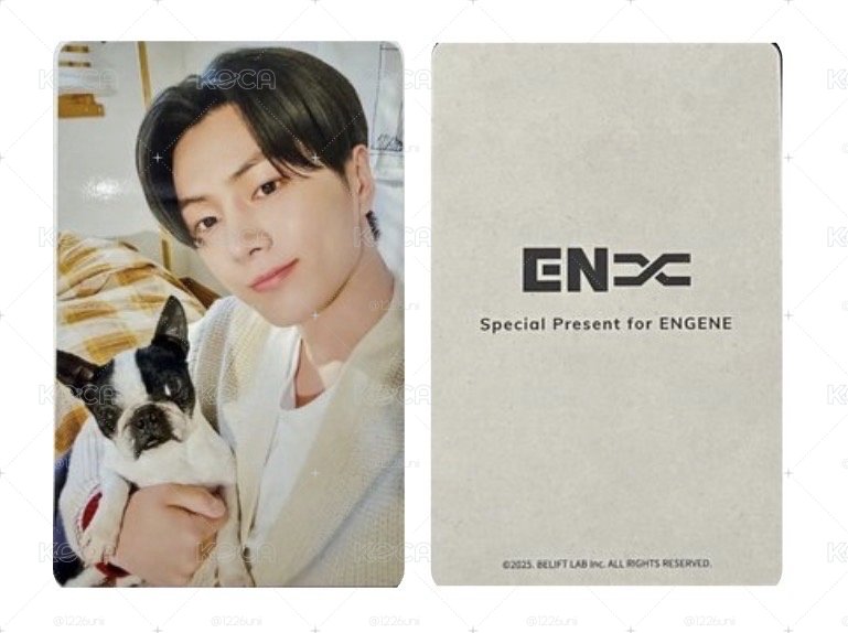 ENHYPEN 朴綜星 日咖問券抽選卡