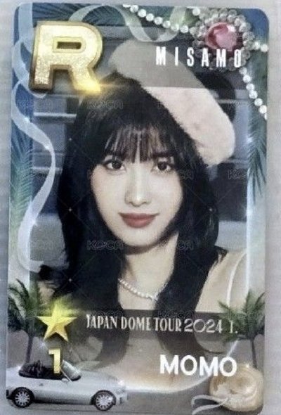 TWICE 迷二 東蛋 遊戲卡 Momo
