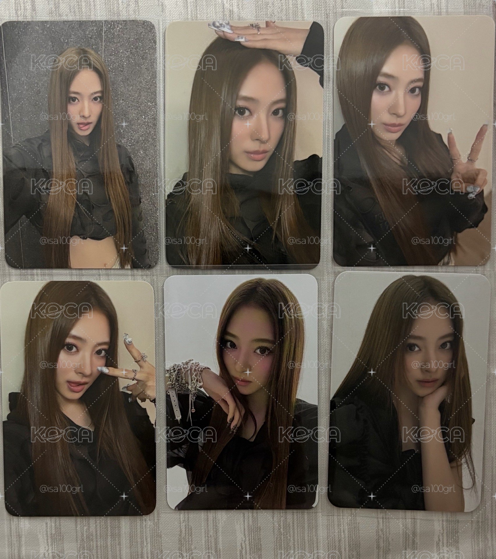 Anna黑衣造型小盤