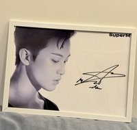海報 SuperM Mark美國親簽海報