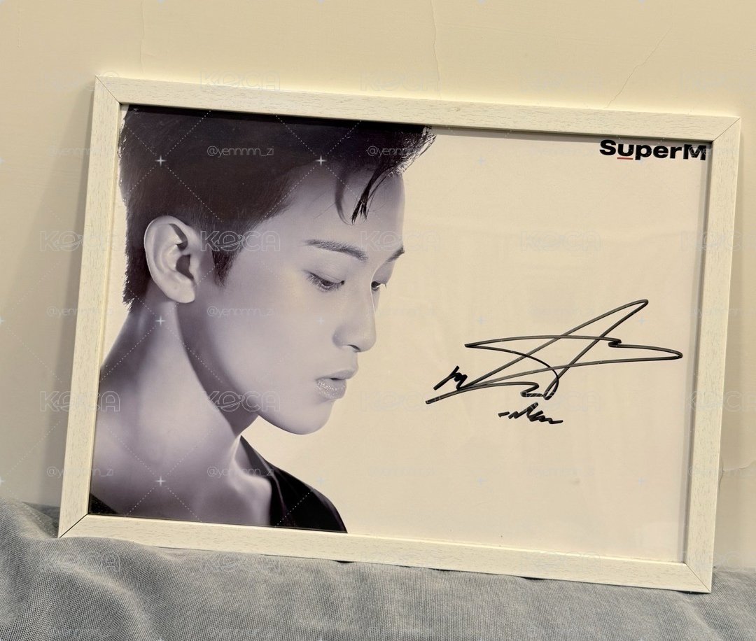 SuperM 李馬克美國親簽