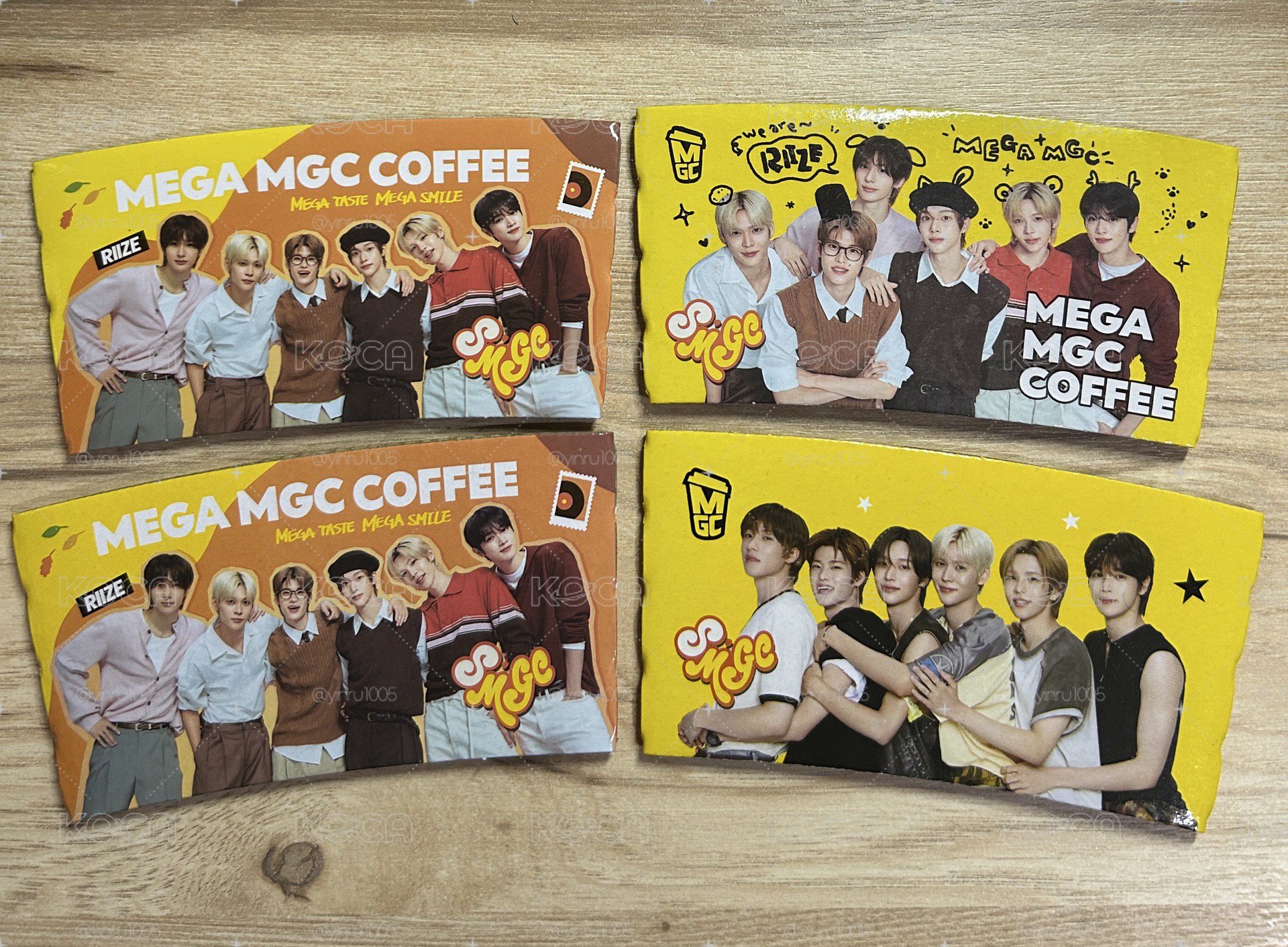 MEGA COFFEE 杯套 RIIZE