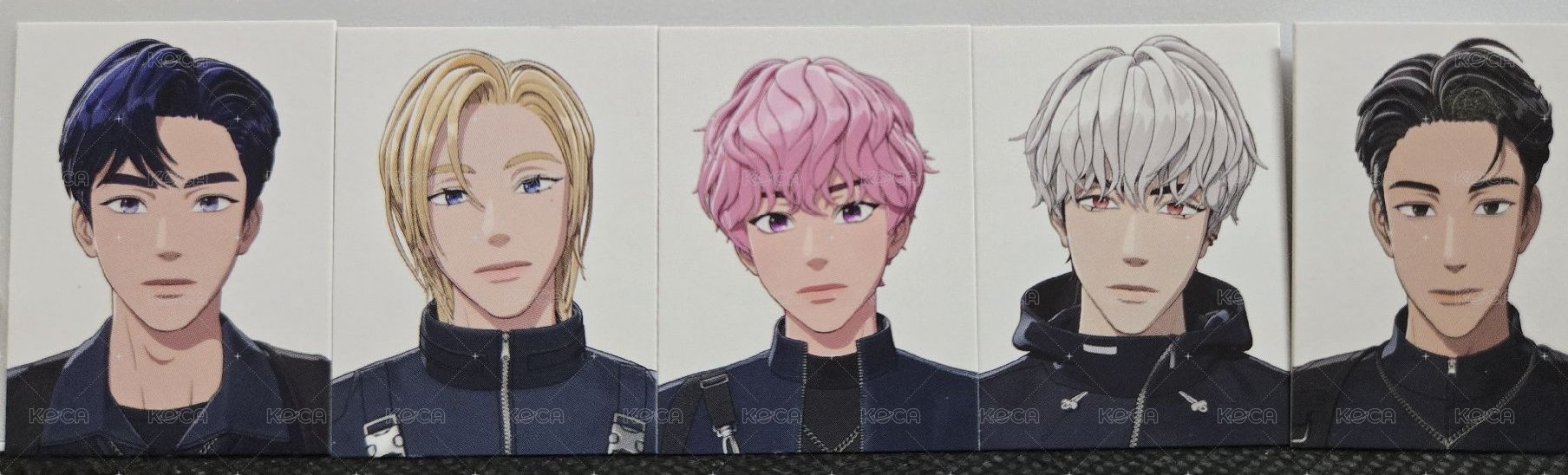 迷四 ID Ver. 💙💜🩷❤️🖤證件照一套