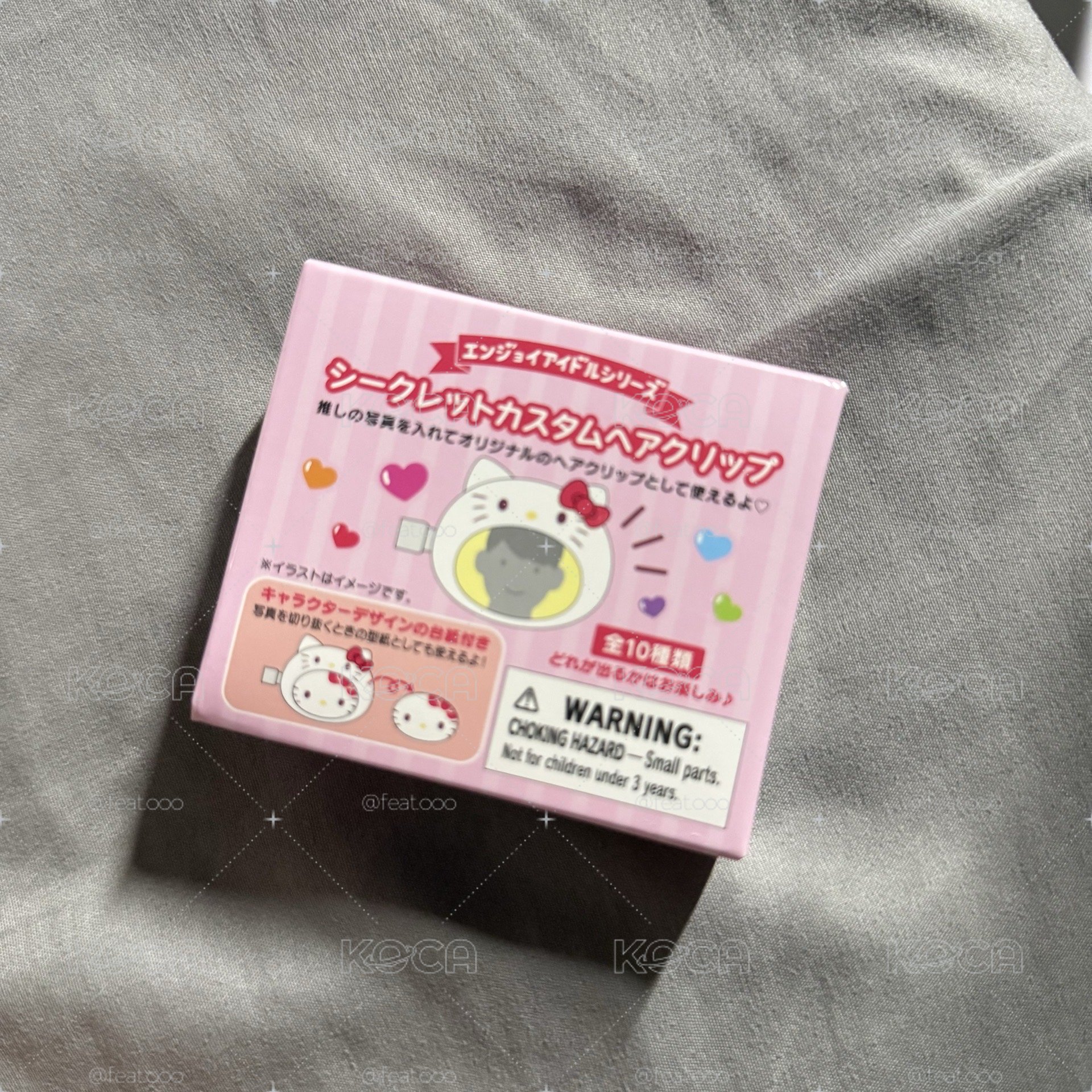 三麗鷗換臉髮夾