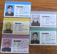 迷四 ID Ver. 💙💜🩷❤️🖤身份卡一套