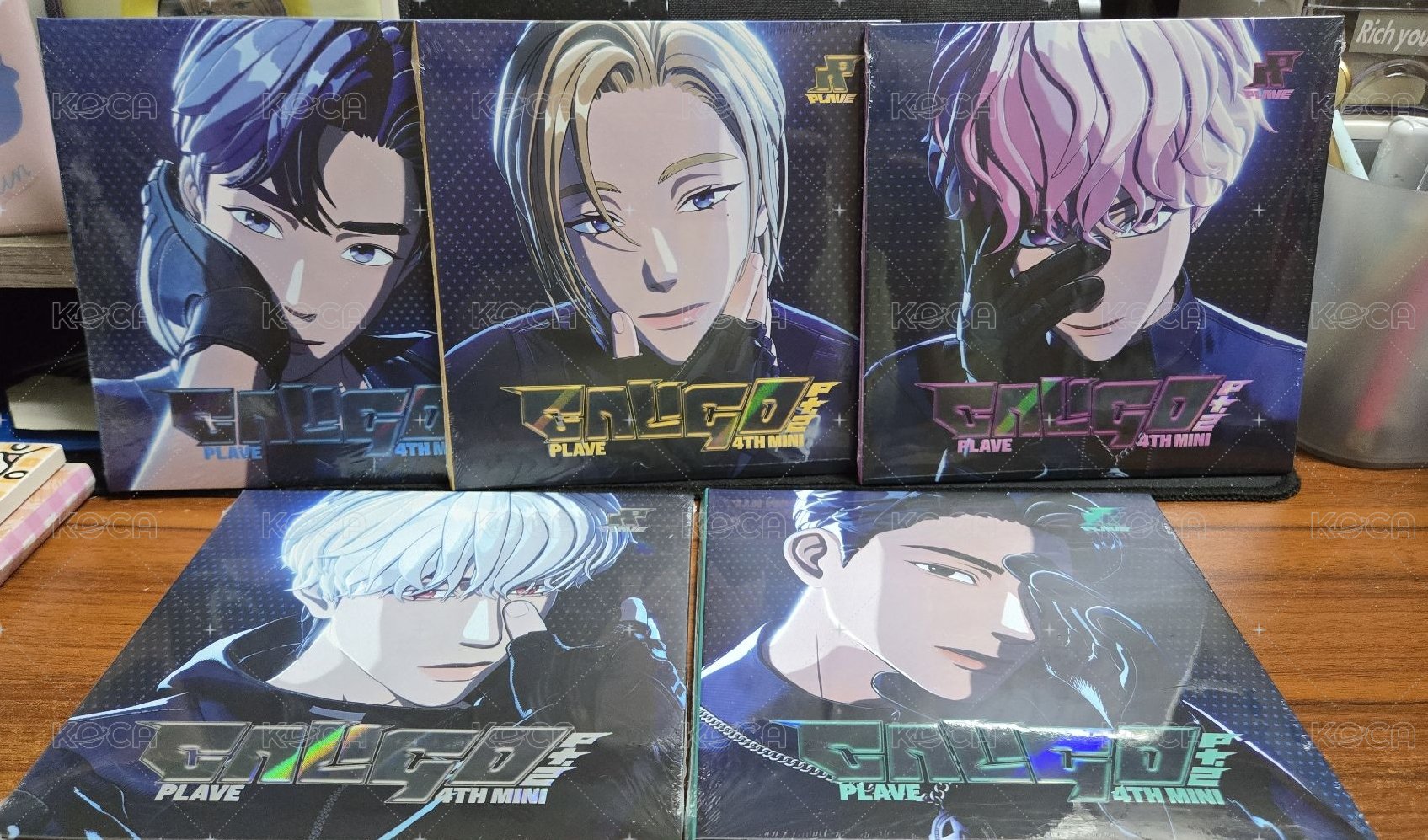 迷四 ID PASS Ver.一套💙💜🩷❤️🖤