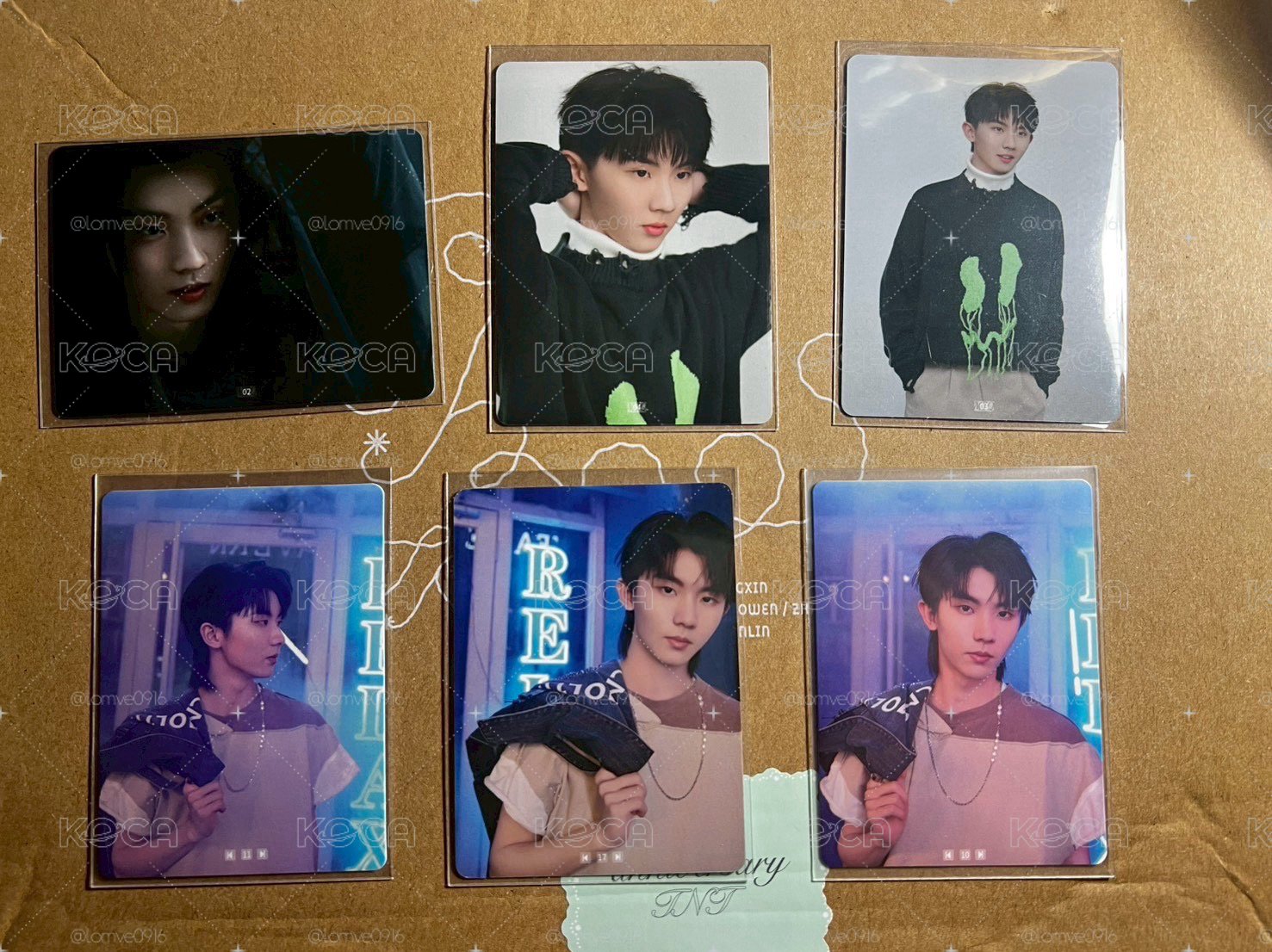 時代少年團 馬嘉祺 日落天台 官方卡冊卡