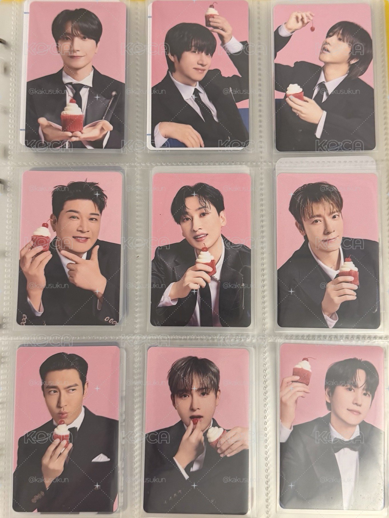 SJ 日週甜點盤卡全套