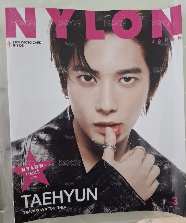 太顯NYLON JAPAN 3月號雜誌