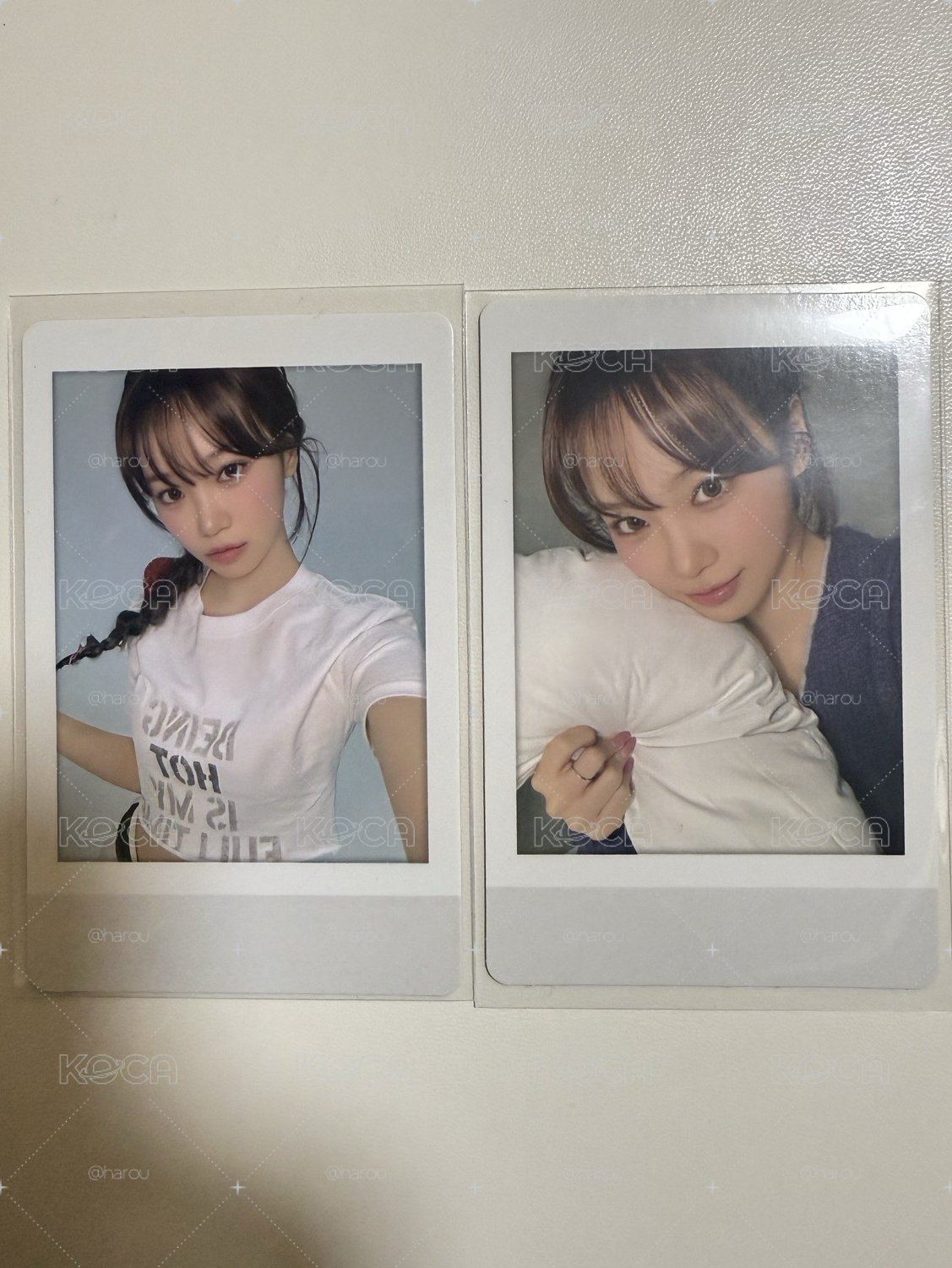 采鐵盒拍立得 兩張合售
