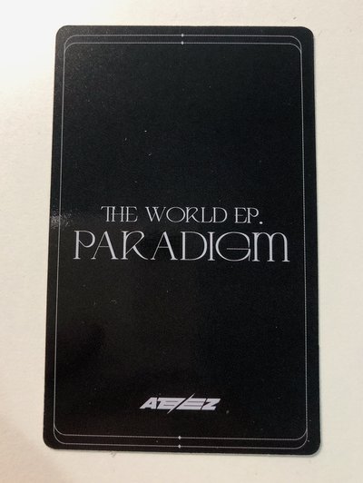 鄭友榮 Paradigm 專輯卡 個別盤