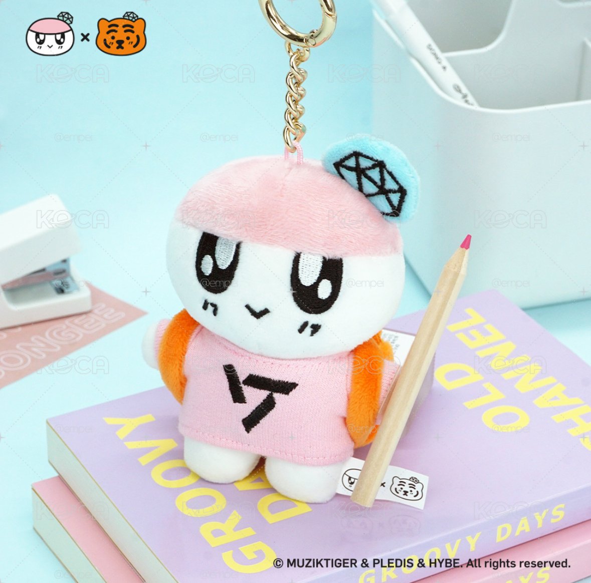 蹦蹦娃娃吊飾 老虎娃娃