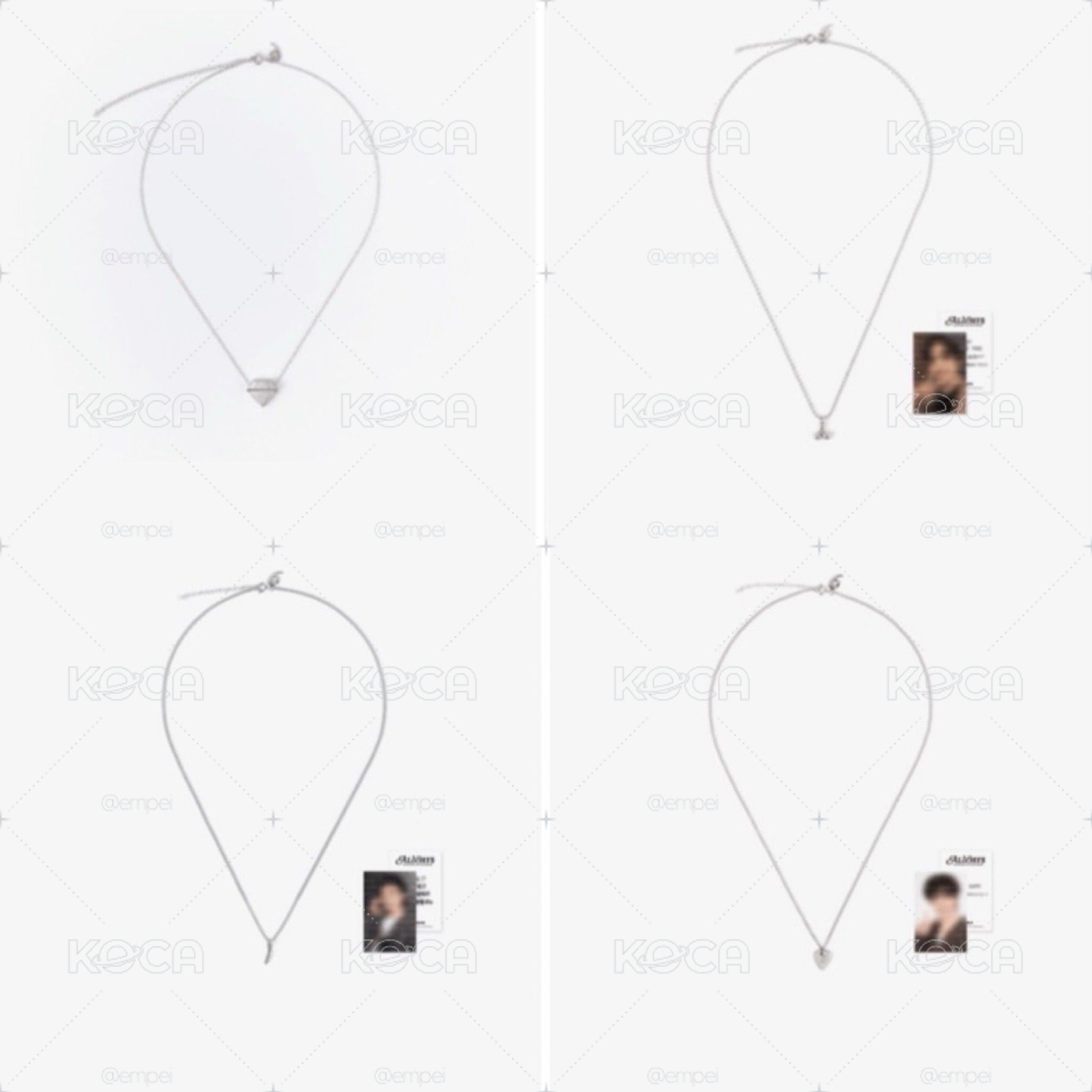 全新未拆 SEVENTEEN 9週年項鏈 現貨