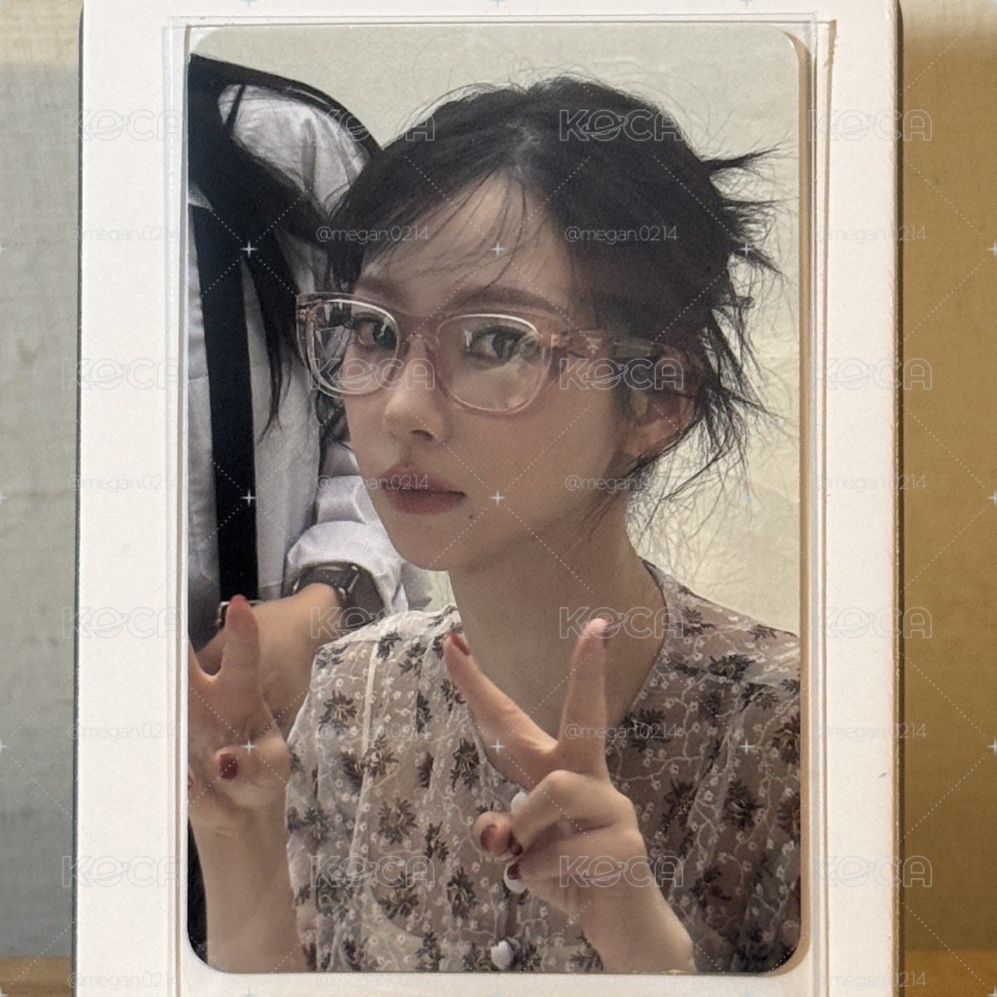 Karina 正一打歌卡
