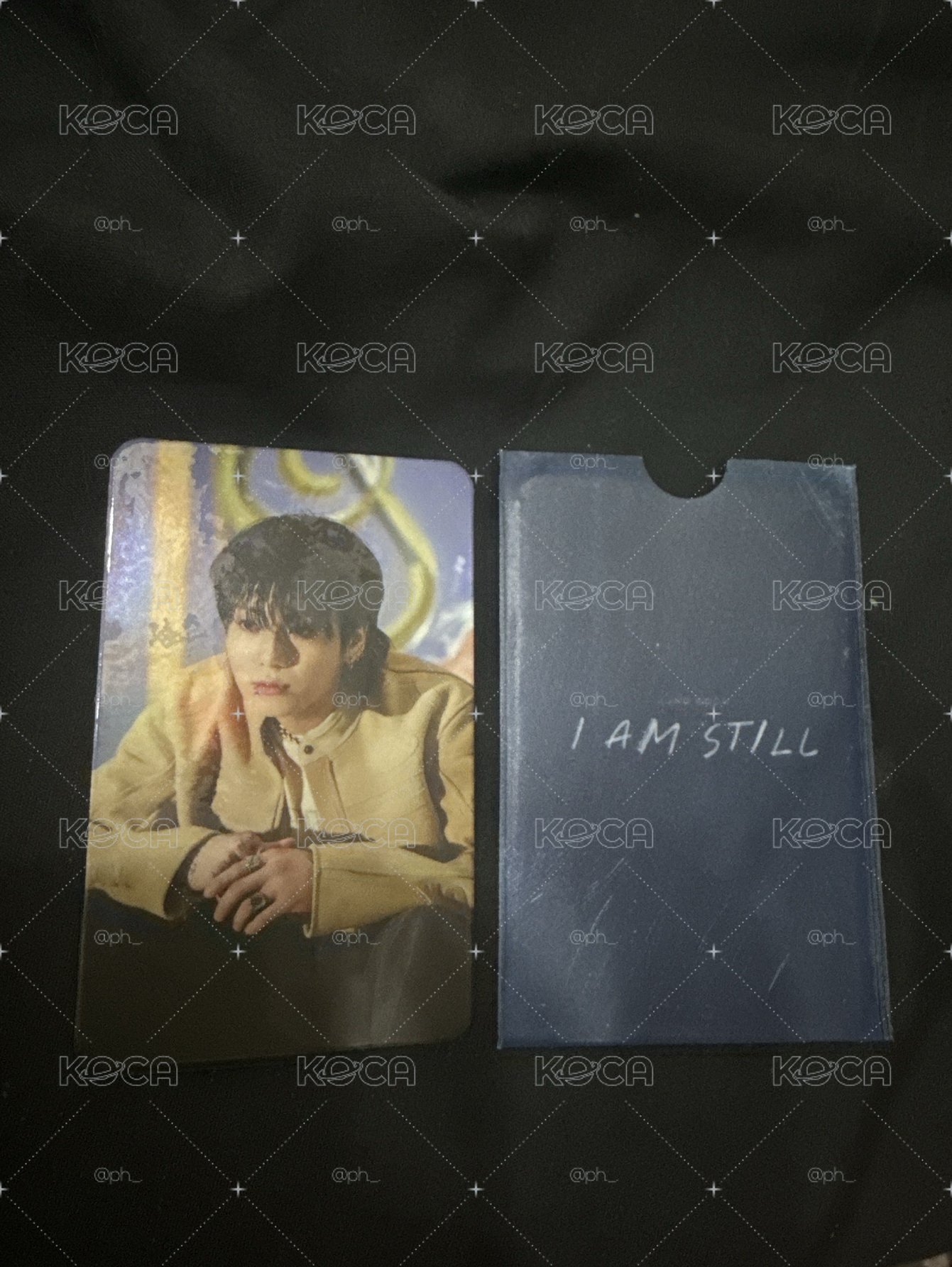 田柾國I AM STILL電影入場小卡
