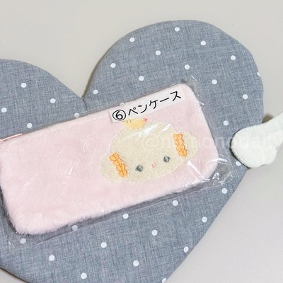 𝜗𝜚˚⋆粉色小麥粉精靈刺繡筆袋⸝⋆