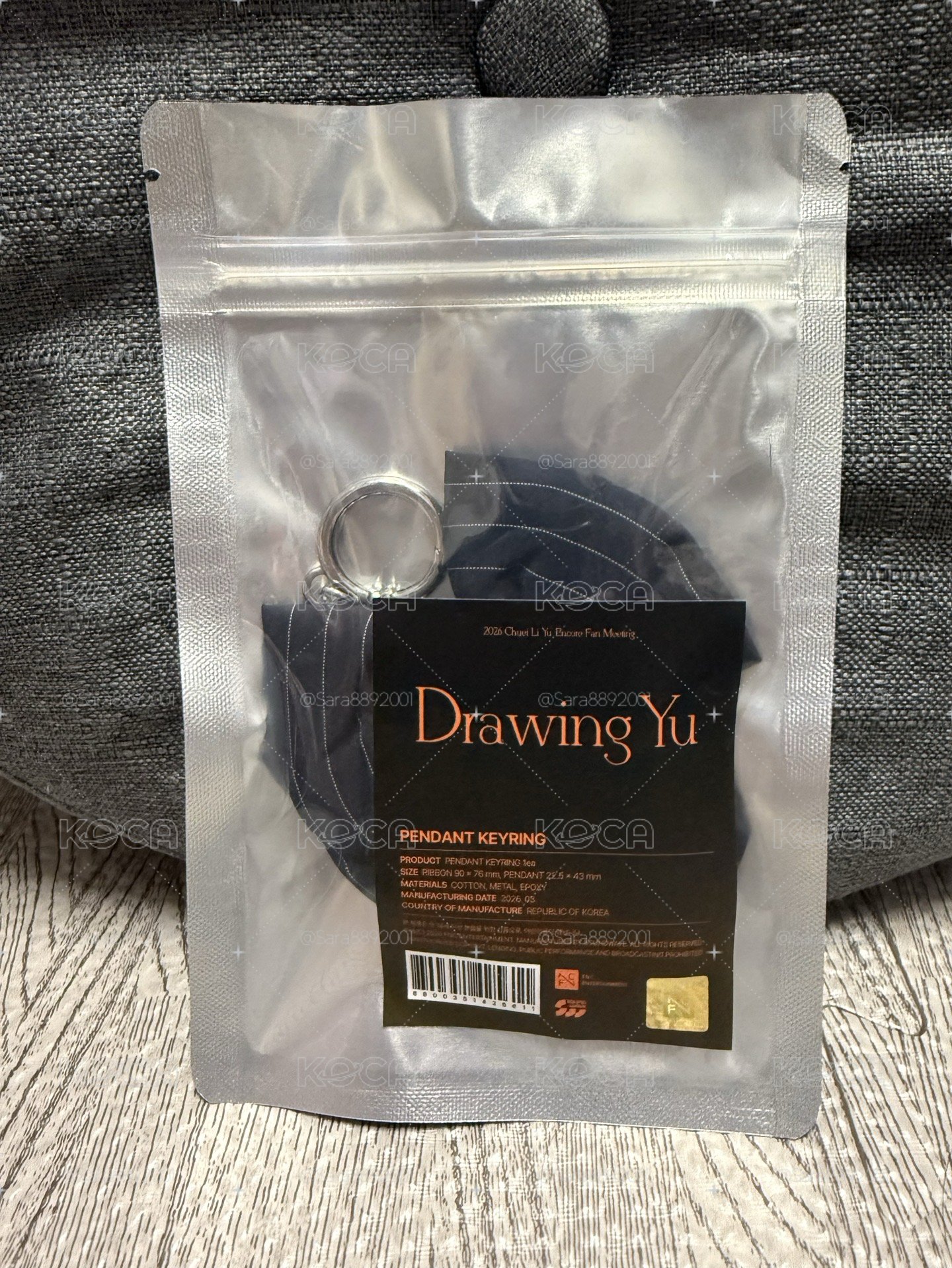 安可週邊 蝴蝶結吊飾